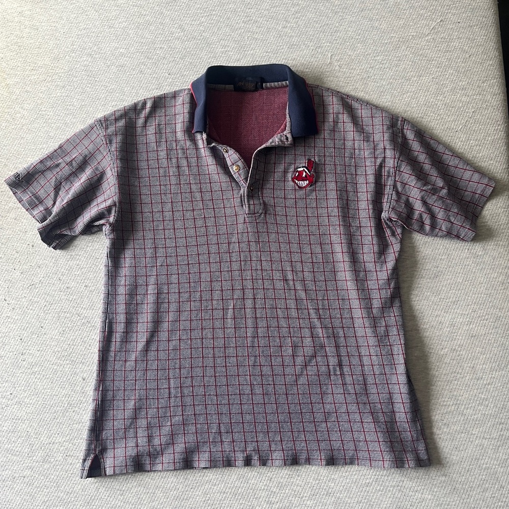 Cleveland Indians vintage polo
